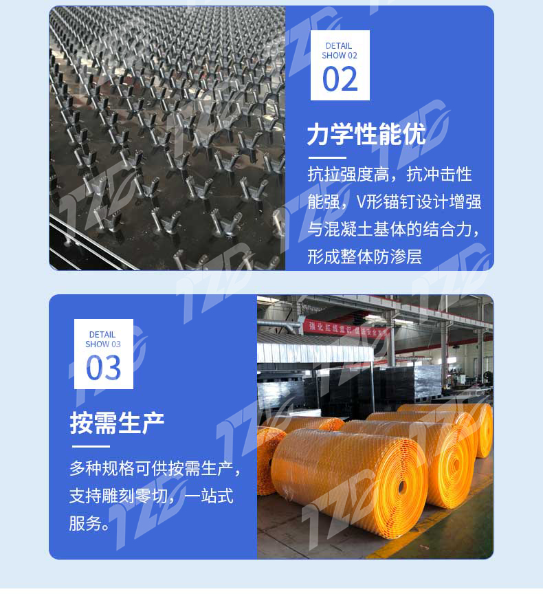 HDPE锚固板 HDPE锚固板