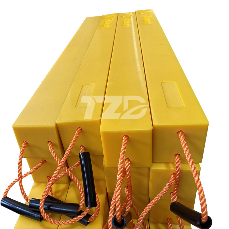 吊车支腿枕木UPE聚乙烯材质